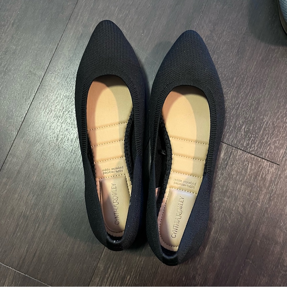 Cynthia Rowley Black Flats